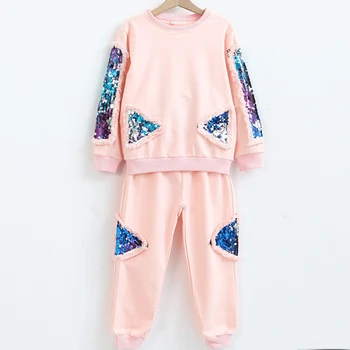 

8 10 12 14 Years Autumn Spring 2019 New Fashion Girls Clothing Suit 2pcs Children Clothing
