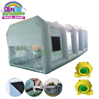 Best Auto Portable With Filters 2 Blowers Inflatable Paint Booth For Car