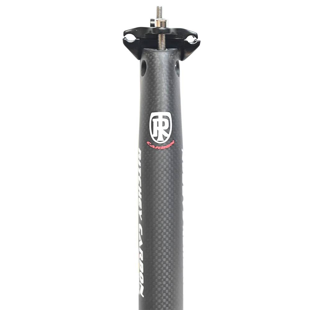 Bike Seat Post Carbon 27.2//30.8/31.6mm matte/Gloss 3k Carbon Fiber MTB/Road 350/400mm