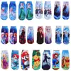4pair/bag New Anna Elsa Cars3 Cotton Boys Girls Socks 3D Princess Print Socks Kids Cartoon Children Kids Funny Socks 1
