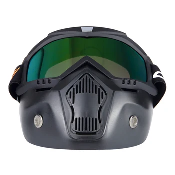 

Universal Motorcycle Goggles Filter Mask Separable Mask Helmet for kawasaki KLX250S KLR650 KL650 KL250 Super Sherpa KLX250SF