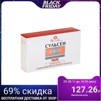 

Mirrolla gel-soap firm "Sulsen Mite" 1%, 100 g 2882286