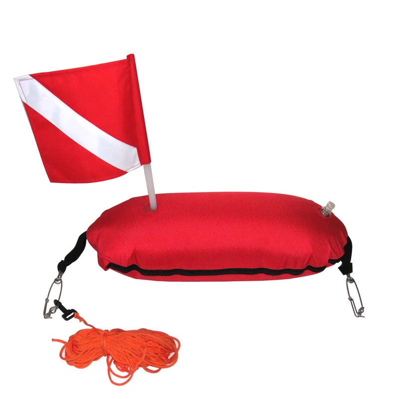 Spearfishing Buoy Safety Inflatable Scuba Diving Surface Signal