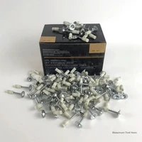 200/100/50Pcs Special Nails for Manual Nail Gun Steel Rivet Tool Concrete Wall Anchor Wire Slotting Device Decoration Tool Parts 2