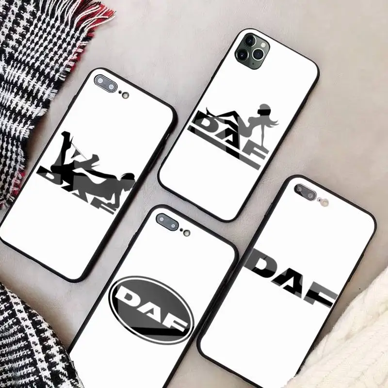 

Truck Letter MAN Glass Phone Case Fundas Coque For IPhone 12 11 Pro Max Cases XR XS 7 8 Plus Cover Accessories Carcasa