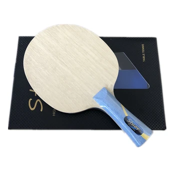 

Stuor special blade Two-sided heterogeneous Long 5 Carbon Inner and blue ALC carbon table tennis racket pingpong racket