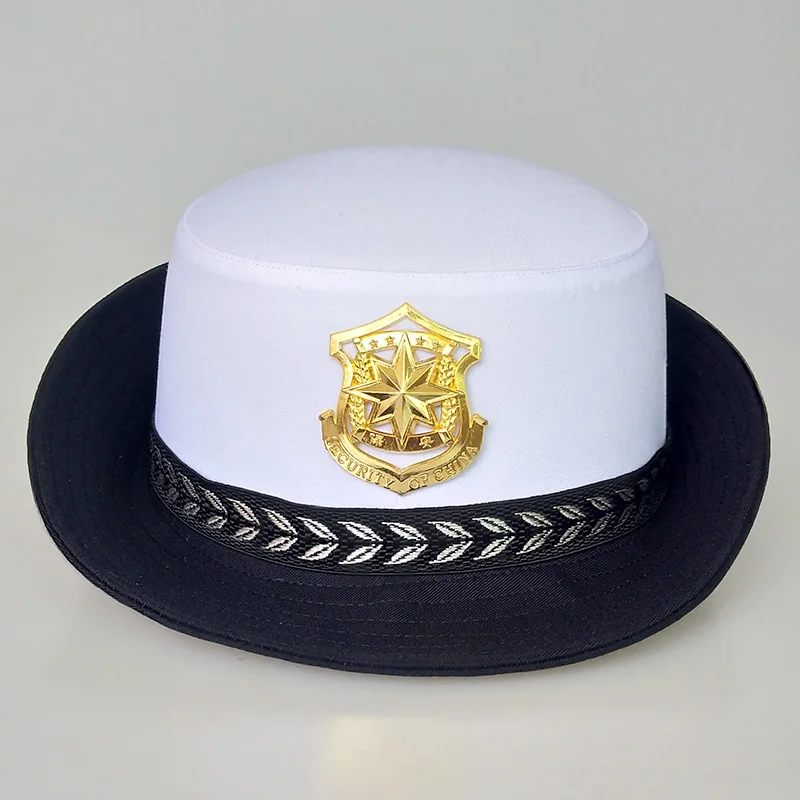 Womens Police Cap Hat Security Officer Hats Security Police Cap