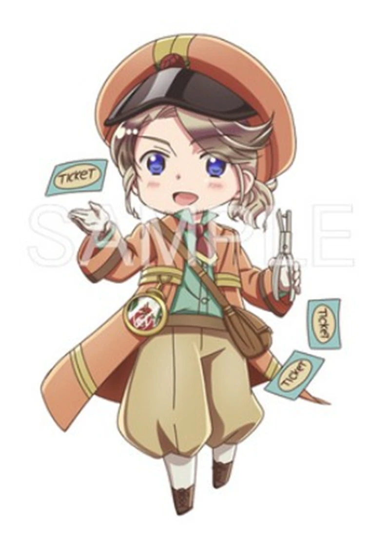Япония акриловый мультфильм Ван Яо Печатных Аниме APH Hetalia: оси силы брелок кулон Cos Декор подарок брелок игрушка для мальчика девочки - Цвет: g