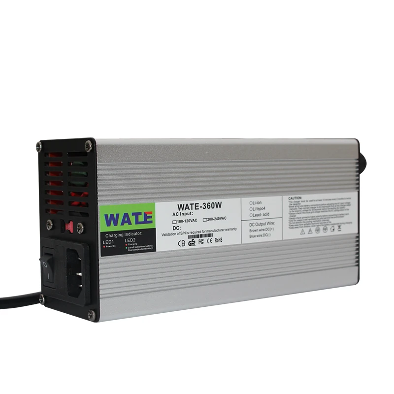 16.8V 20A Charger 14.8V Li-ion Battery Smart Charger Used for 4S 14.8V Li-ion Battery High Power With Fan Aluminum Case
