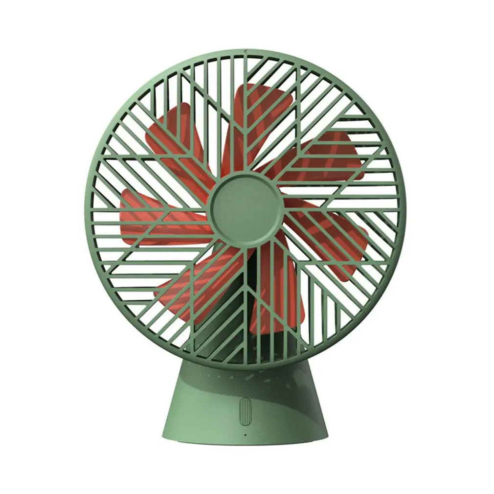 

Creative Rainforest Usb Desktop Small Fan 90 Degree Adjustable 7 Lupin Leaf Small 4000Mah Battery Fan