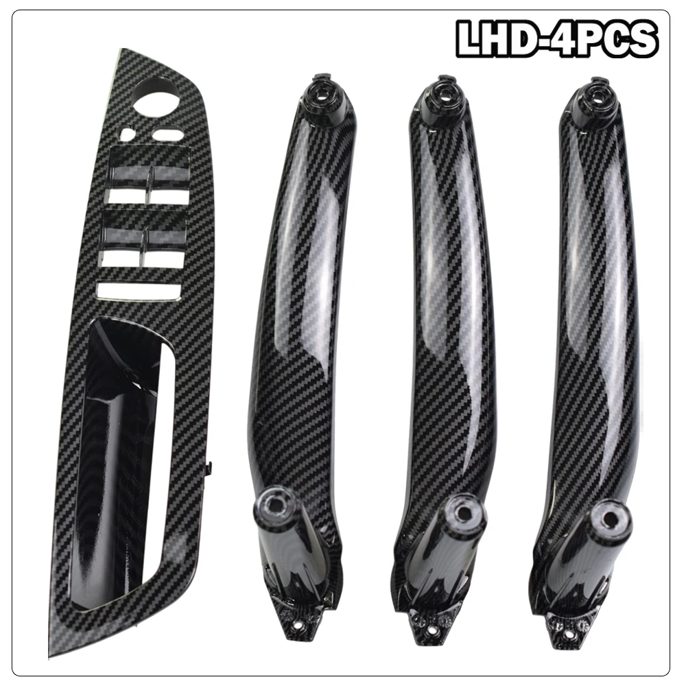 Armrest Carbon Fiber For BMW E70 E71 E72 X5 X6 2007 2014 Car Interior