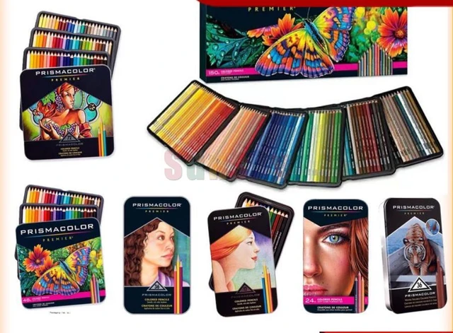 Full Series USA Prismacolor Premier Soft Core Colored Pencil Set of 132 150  Multi Color,Art Supplies,Drawing,Sketching 72 Pack - AliExpress