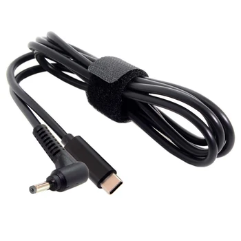 

DC 4.0 x 1.3Mm Power PD Charge Cable for Laptop 18-20V To Type C USB-C Input