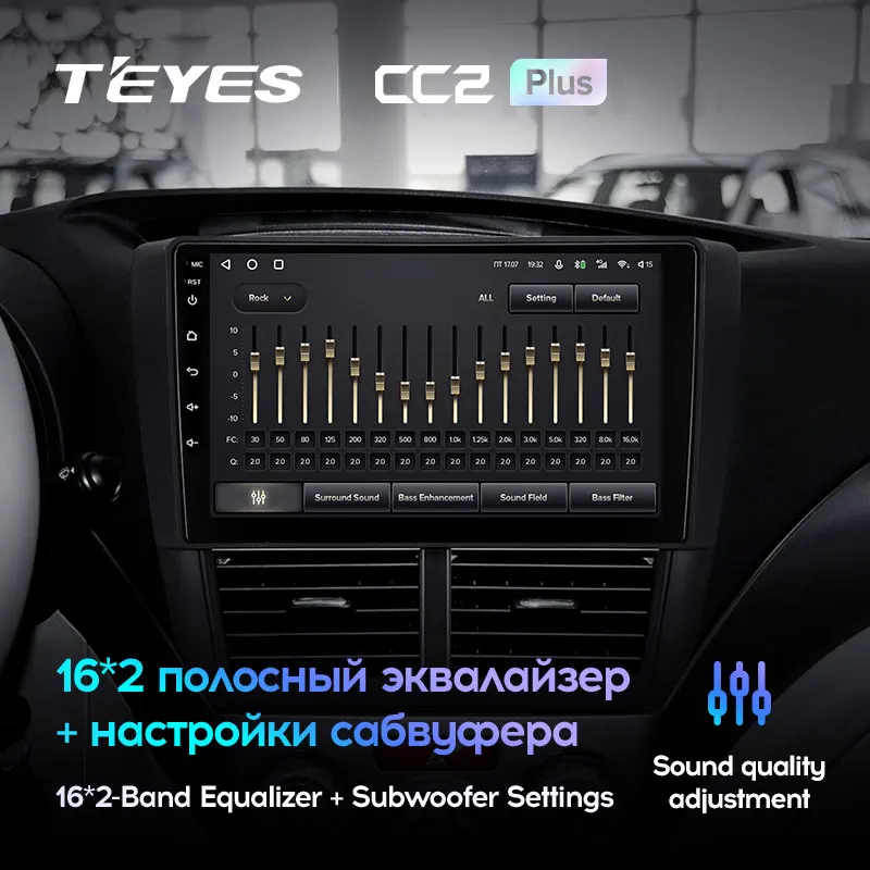 TEYES CC2L и CC2 Plus Штатная магнитола For Субару Форестер 3 SH Импреза Subaru Forester 2007 2013 Impreza GH