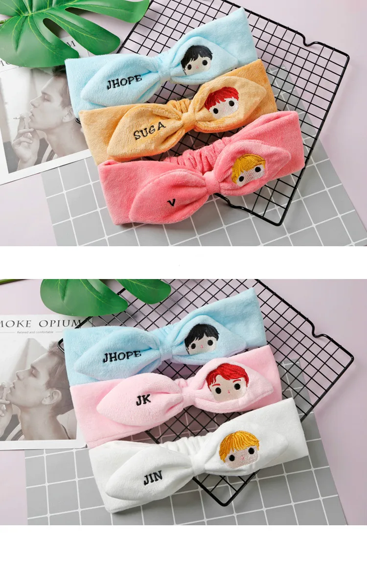 BTS Members Official Kawaii Hair band