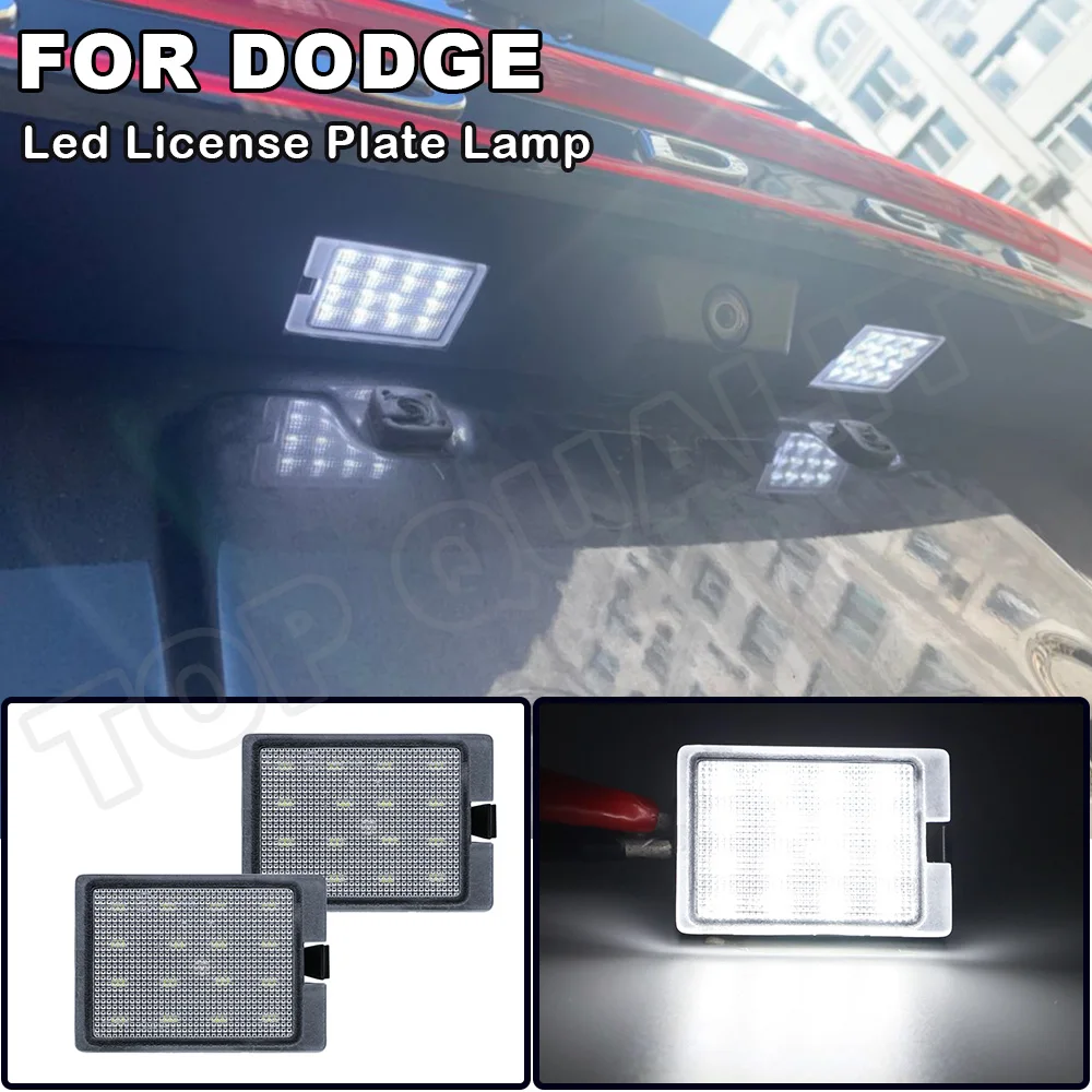 For Dodge Durango 2014 2015 2016 2017 2018 2019 2020 68370520aa 12v Led Number Plate Light License Plate Lamps Car Accessories Signal Lamp Aliexpress