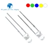 Kit de diodes électroluminescentes Ultra lumineuses F3, 5 couleurs, 20 pièces = 100 pièces, 3MM, rondes, vert clair/jaune/bleu/blanc/rouge ► Photo 1/5