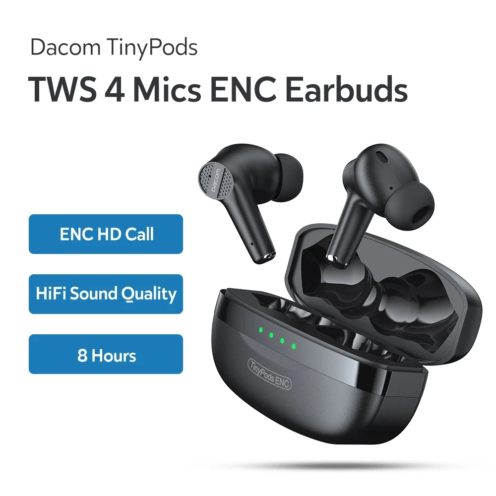2021 Dacom TinyPods TWS ENC Earbud 