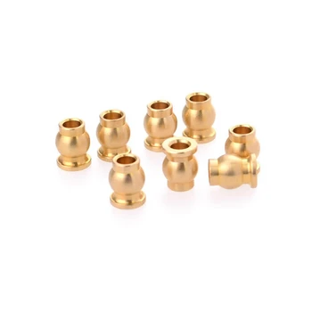 

8Pcs Link Rod Metal Ball Bearing Ends Joint Bolt for 1:8 1:10 AXIAL SCX10 II RC Car Truck Scale RC Crawler Truck Off-Road Car Me