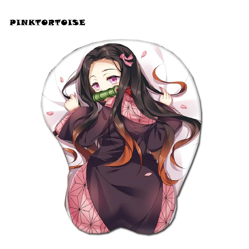 Коврик для мыши 3D Kamado Nezuko с аниме рассекающий демонов соблазнительное бедро