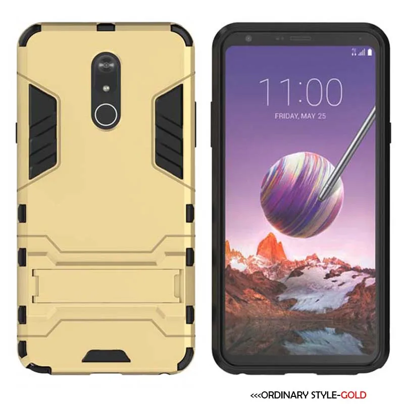 Gold XSDTS чехол для LG V30 V30S V10 V20 мини G6 G7 тонкий Q Q6 Q8 K10 K11 Stylo 5 4 3 ударостойкий чехол для телефона Coque - Цвет: Gold