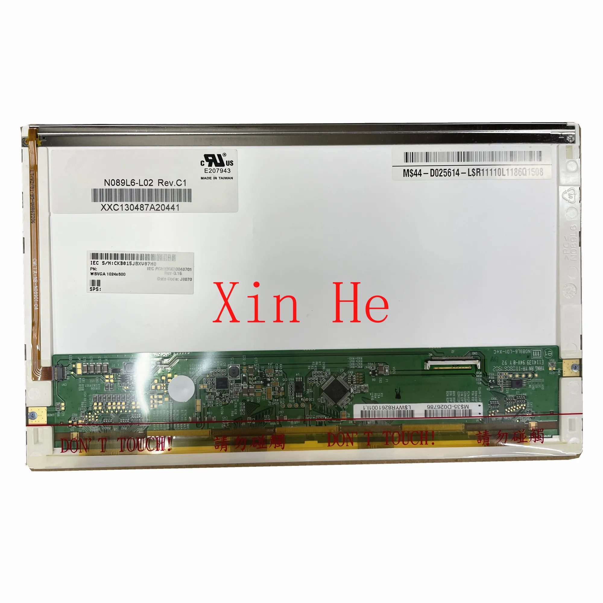 N089L6-L02 fit LP089WS1-TLA1 TLA2 N089L6-L04 L06 B089AW01 V.1 V.3 Laptop LCD Screen 1024*600 LVDS 40pins | Компьютеры и офис