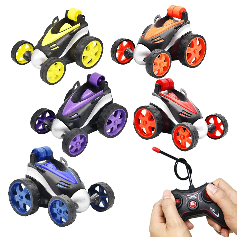 

Wireless RC Car Tumbling Stunt Dump Truck Remote Control Toys For Children Electric Cool RC Cars Boy Birthday Best Gifts KT28003