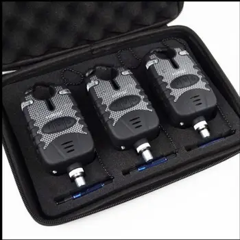 

Fishing Bite Alarm Swinger Set Rainproof Portable Light Sound Alert Electronic Alarms Indicator Supplies For Telescopic Fishing