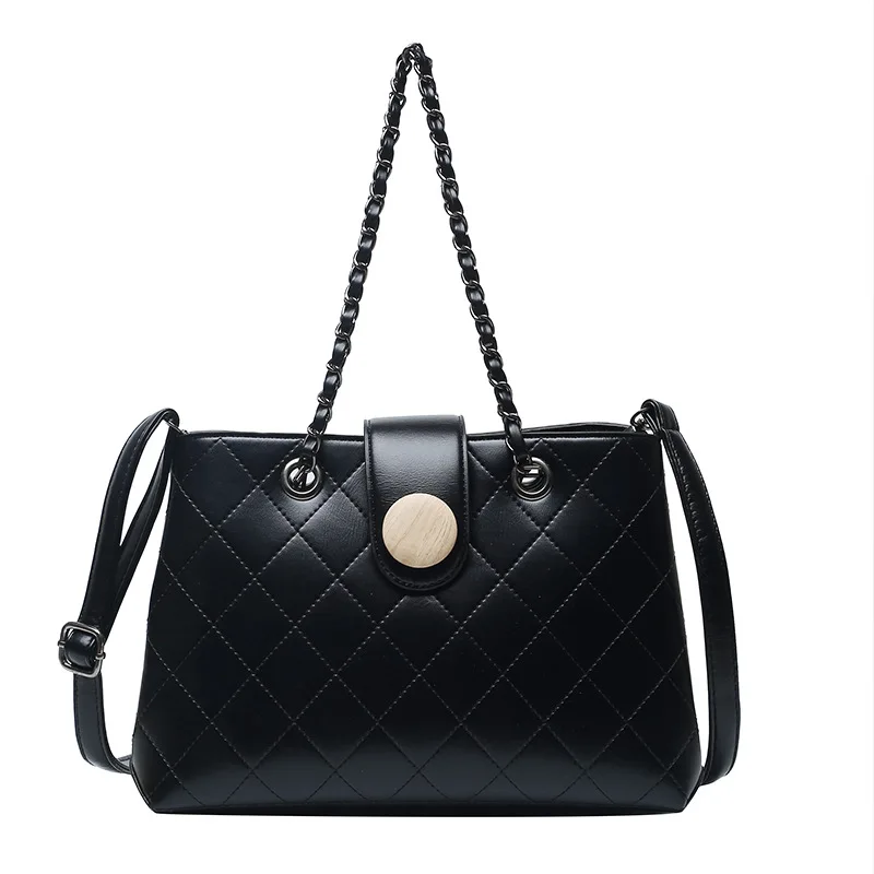 

Ladies portable large-capacity bag Ladies new high-quality fashion all-match single shoulder messenger bag Ladies shopping bag