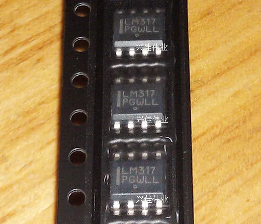 20 шт./лот LM317 LM317LDR2G LM317LD13TR лапками углублением SOP-8