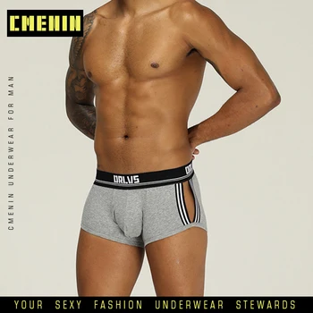 

Popular Cotton Boxer Men Underware Boxers Striped Quick Dry Sexy Mens Underwear Boxershorts Cueca Panties OR196