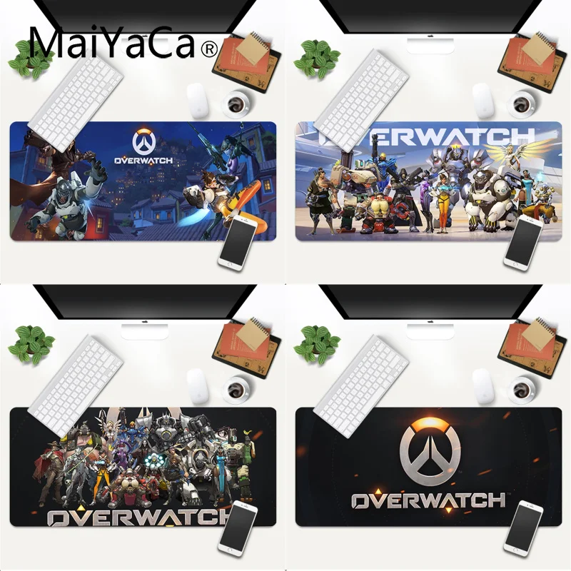 

Beautiful Anime overwatchs Rubber Mouse Durable Desktop MousepadÂ Gaming Mouse Mat xl xxl 800x300mm for Lol world of warcraft