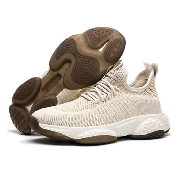 

New Men Breathable Sneakers Outdoor Sport Mesh Shoes Male Running Walking Jogging Non Slip Shoes Trainers masculino chaussure