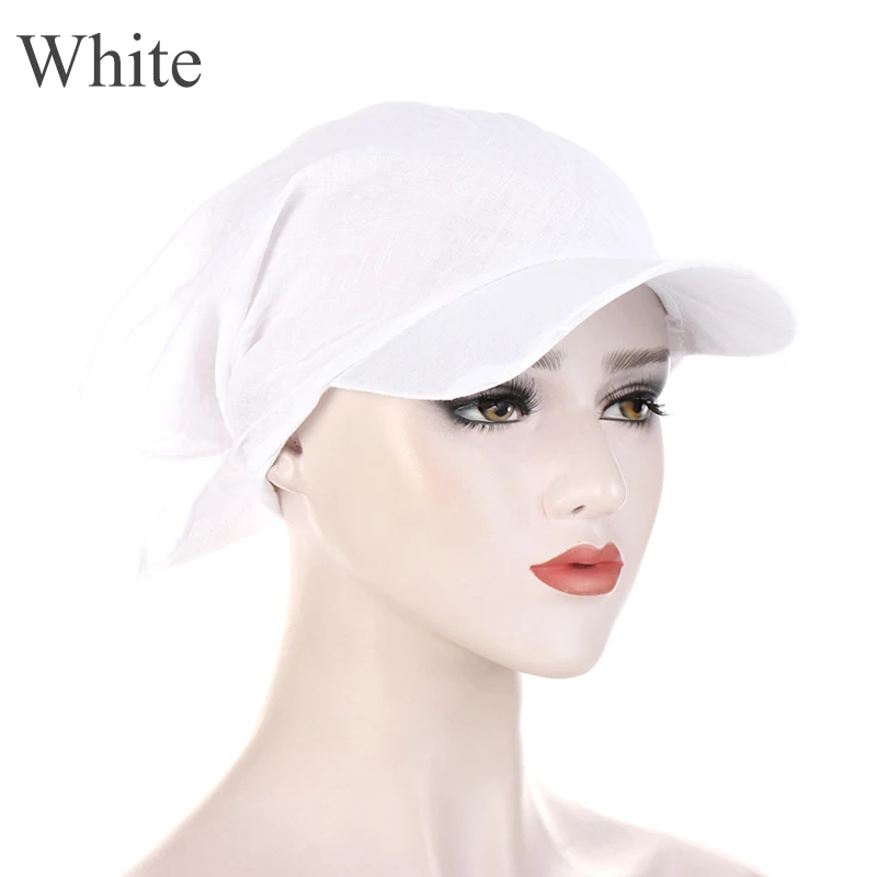 Tie Dye Headscarf New Fashion Tie-dye Solid Color Scarf Hat Outdoor Windproof Bandana Cotton Print Headscarf with Hood Bowknot Long Tail Head Cap