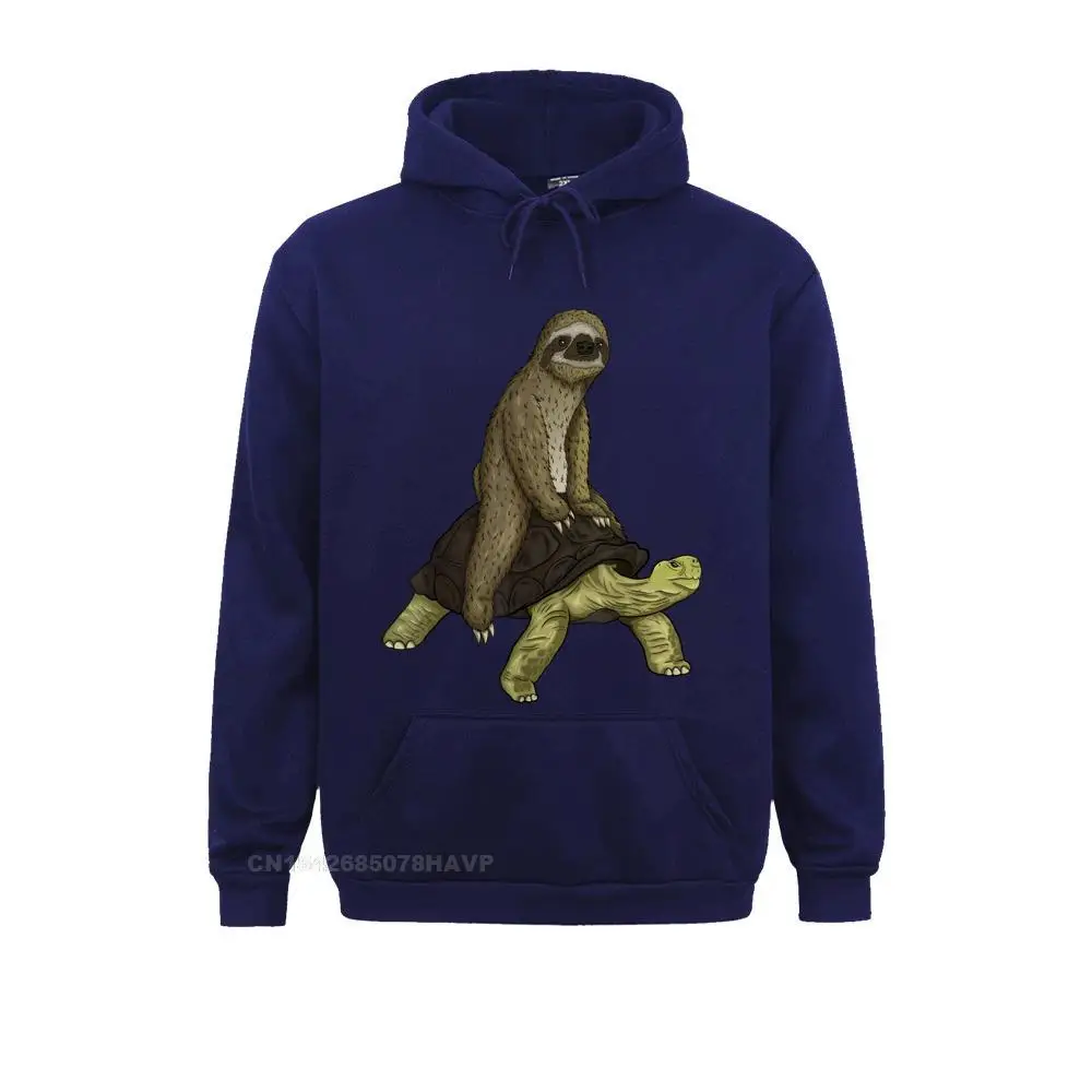 Sloth Turtle Shirt Speed is Relative Sloth Riding Tortoise__712 Sweatshirts for Male Long Sleeve Hoodies 2021 New Fashion VALENTINE DAY Clothes Custom Sloth Turtle Shirt Speed is Relative Sloth Riding Tortoise__712navy