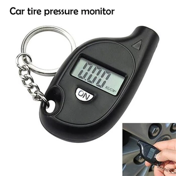 

Instant Read Digital Tire Gauge Nozzle Car tire pressure measuring (5-150 PSI) With Keychain measuring Car inspection tools