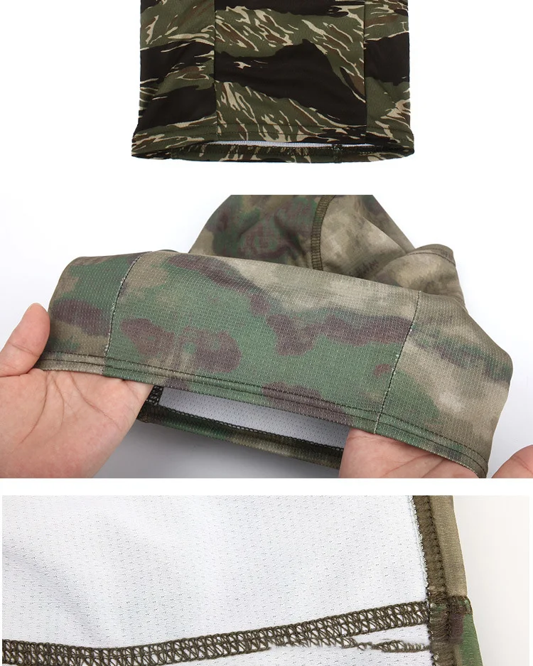 Military Balaclava Tactical Hunting Mask Camouflage Head Cover Full Face Scarf Breathable Fast Dry Cap Elastic Sandproof Bandana