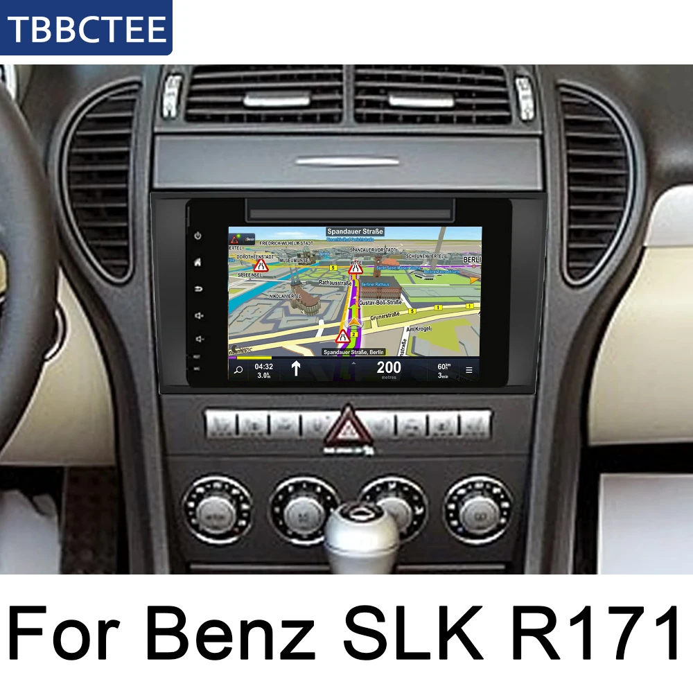 Для Mercedes Benz SLK Class R171 2004~ 2011 NTG Авто Радио автомобильный dvd-плеер на основе Android карта gps-навигации мультимедийная система wifi HD
