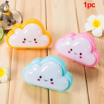 

Bulb Wall Plug Mini Cute Socket Cloud Shape Bedside Lamp Baby Kids Bedroom Durable ABS Cartoon Button Night Light