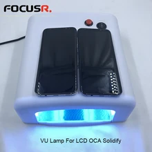 36 Вт УФ светодиодный светильник Сушилка для клея для сотового телефона экран ремонт УФ лампа для lcd OCA ламинирование