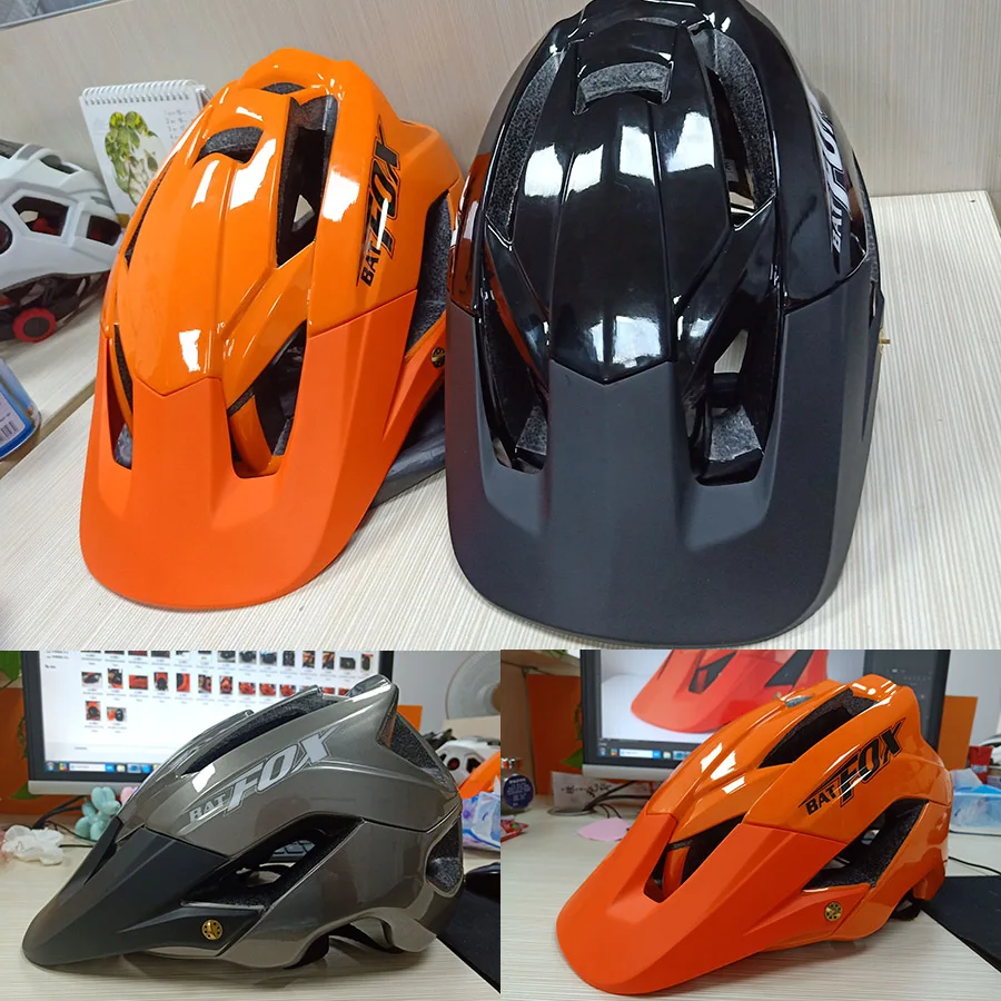 KINGBIKE матовая красные черные велосипедные шлемы с легким Для мужчин женщин MTB