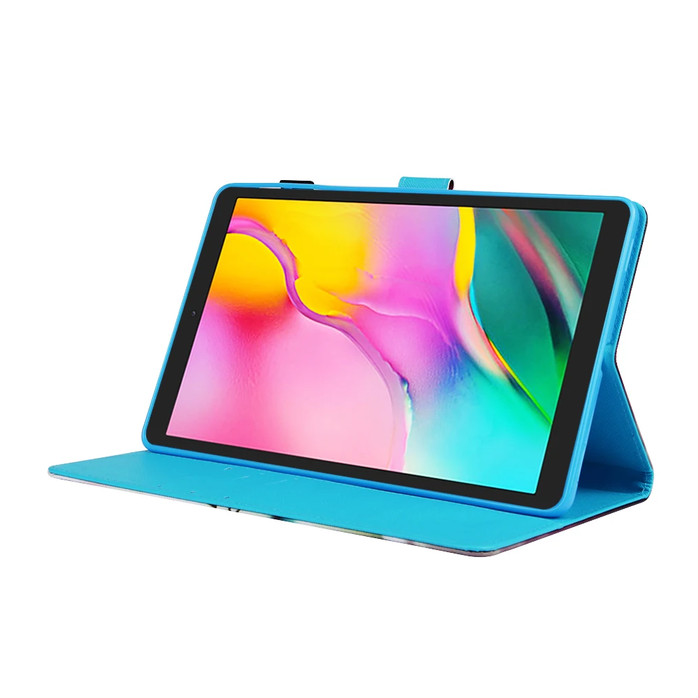 Для samsung Tab A 10,1 чехол Смарт PU кожаный чехол-подставка для samsung Galaxy Tab A 10,1 SM-T510 SM-T515 Funda