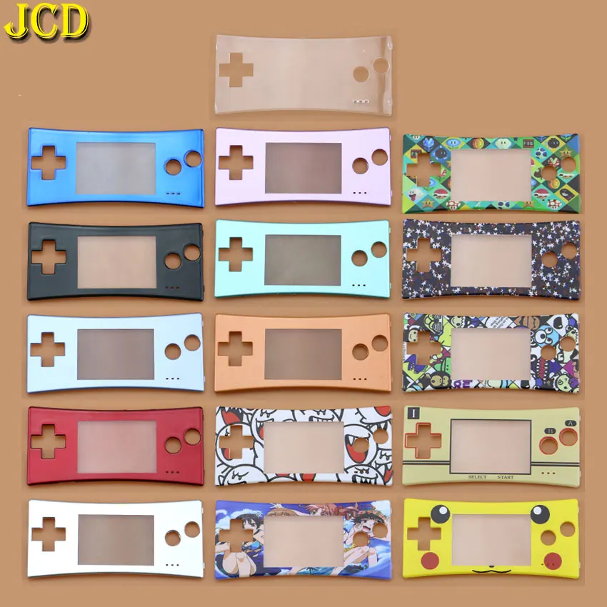 JCD 1 шт. запасной чехол для NAND GameBoy Micro Хэллоуина передний корпус GBM Передняя