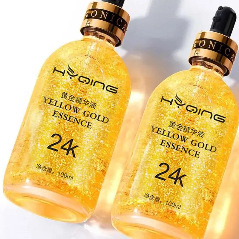 

1PC 30ML 24K Gold Tense Moisture Pure Hyaluronic Acid Serum Anti-wrinkle Gold foil Nicotinamide Liquid Skin Care