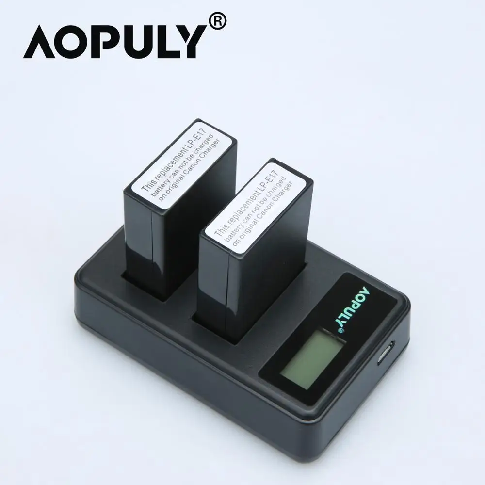 LP-E17 LPE17 LP E17 1300mAh Rechargeable Battery and Charger for Canon For EOS M3 M5 750D 760D T6i T6s 8000D Kiss X8i | Электроника