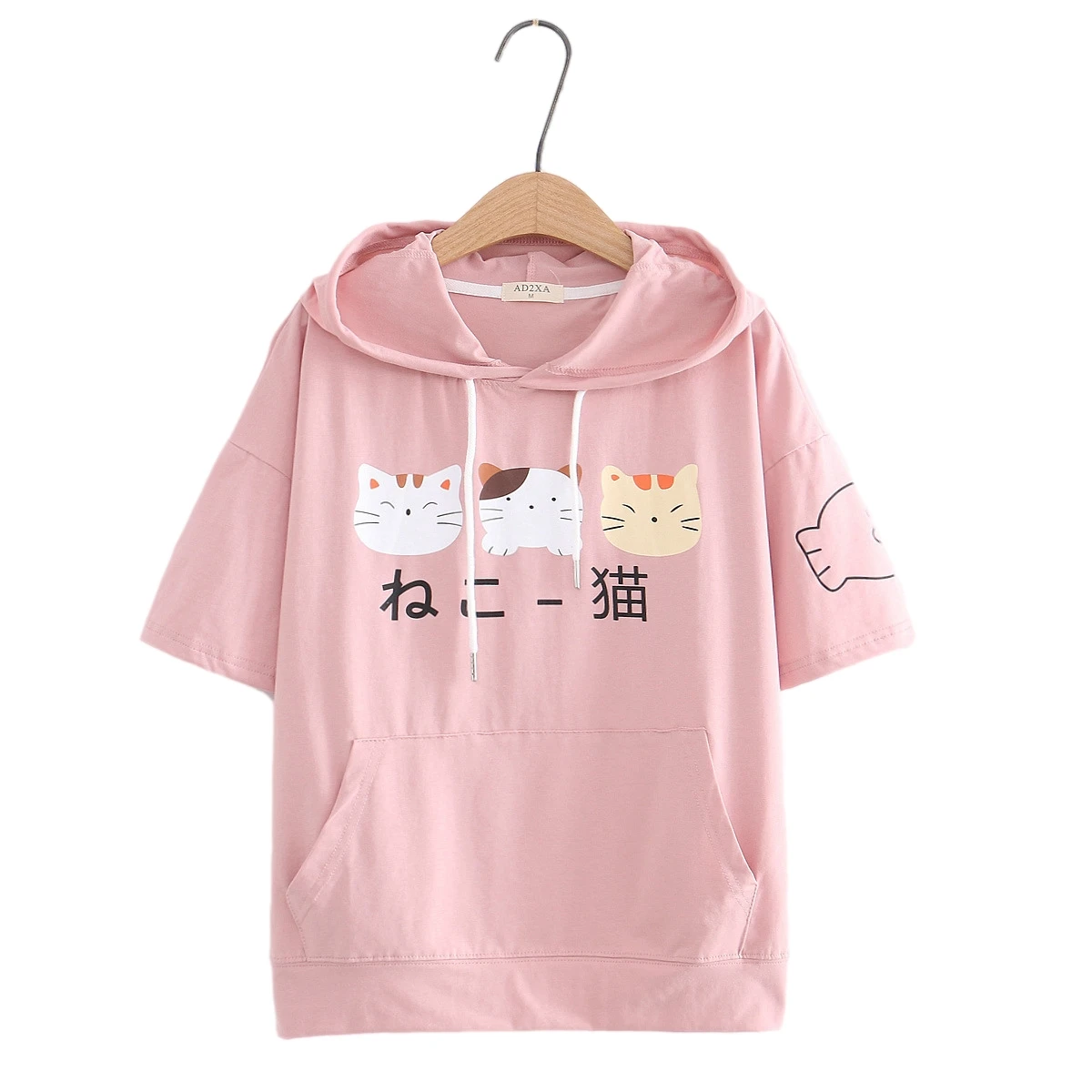 

Футболка женская с коротким рукавом, в стиле аниме Kawaii