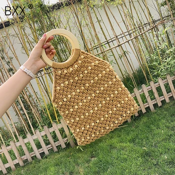 

[BXX] Small Weave Bags For Women 2020 Summer Crossbody Bags Lady Travel Purses and Handbags Female Shoulder Messenger Bag HN415