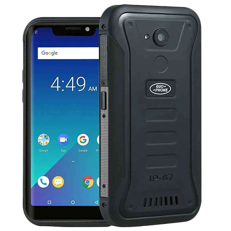 Guophone X3 5,5 дюймов 5000 мАч Mtk6739 четырехъядерный процессор 2 Гб ОЗУ 16 Гб ПЗУ Android 8,1 Gps 8Mp 3g Wcdma Lte водонепроницаемый смартфон Rover X3 - Цвет: Black black