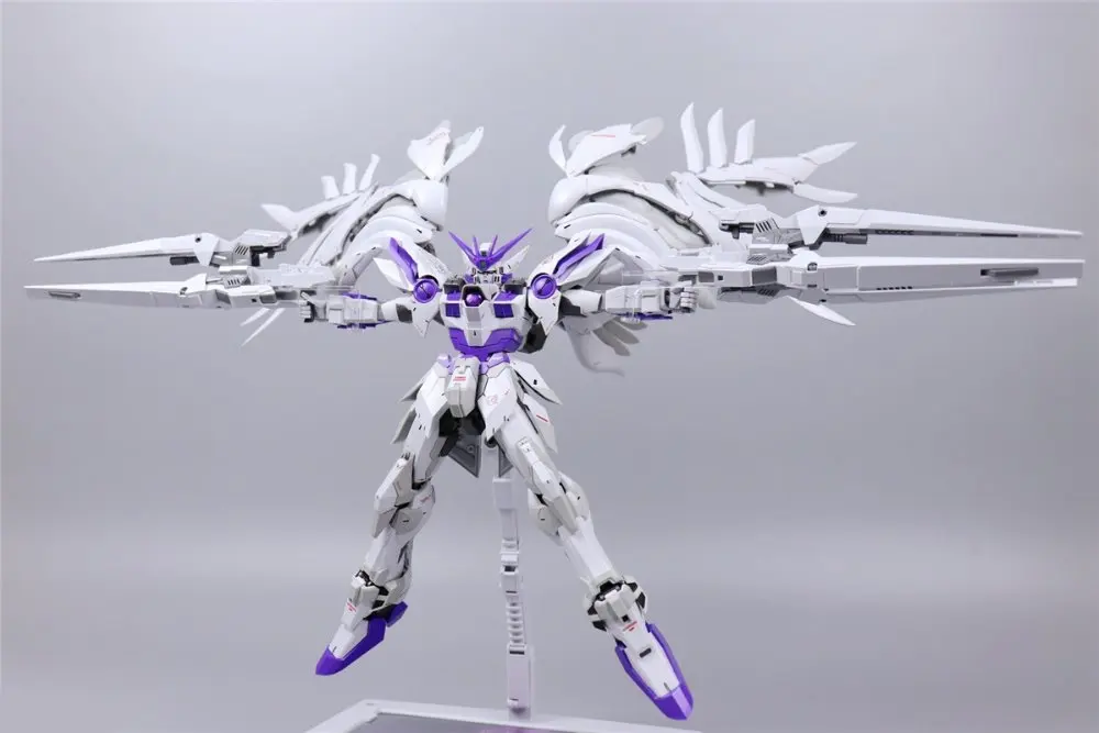 MX model 1/100 MG FIX style XXXG-00W0 Wing Gundam Zero purple Super Nova 