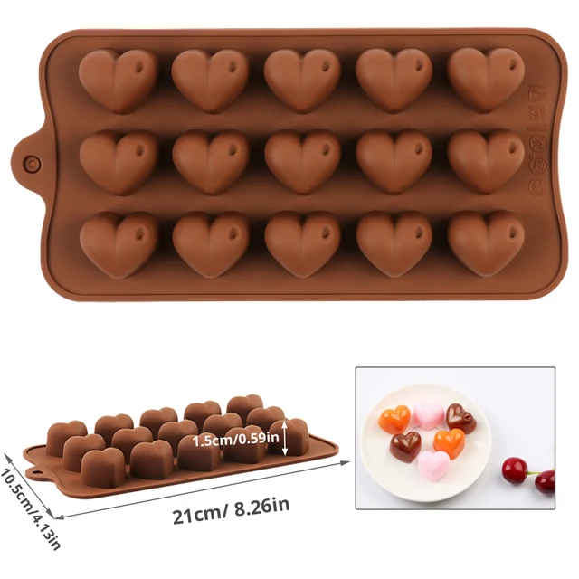New Chocolate Molds Silicone Food Grade Non-stick Cake Baking Design Candy Mold SILICON 3D Mold Kitchen Gadget DIY Chocolate 11